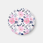 Aesthetic Floral Magnet | Minimal Botanical Decor マグネット (正面)