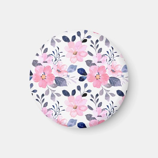 Aesthetic Floral Magnet | Minimal Botanical Decor マグネット (正面)