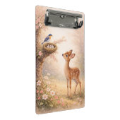 Aesthetic Floral Nature Clipboard | Soft Pastel  ミニクリップボード (アングル)