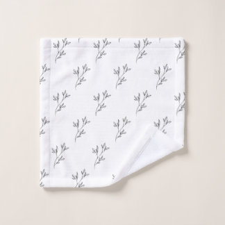 Aesthetic Floral Pattern Towel Set バスタオルセット