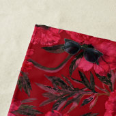 Aesthetic floral  shower curtain beach towel ビーチタオル (インサイチュ)