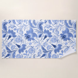 Aesthetic floral  shower curtain beach towel ビーチタオル