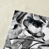 Aesthetic floral  shower curtain beach towel ビーチタオル (インサイチュ)