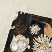 Aesthetic floral  shower curtain beach towel ビーチタオル (インサイチュ)