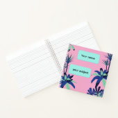 Aesthetic Floral Subject Personalized notebook ノートブック (内部)