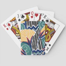 Aesthetic flower pattern background  トランプ