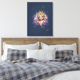 Aesthetic Gemini Anime Custom Canvas Art キャンバスプリント