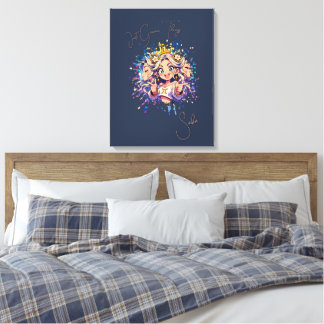 Aesthetic Gemini Anime Custom Canvas Art キャンバスプリント