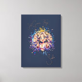 Aesthetic Gemini Anime Custom Canvas Art キャンバスプリント (正面)