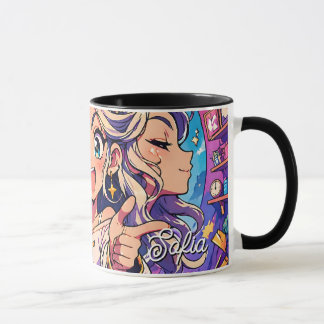 Aesthetic Gemini Anime Custom Combo Mug マグカップ
