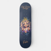 Aesthetic Gemini Anime Custom Skateboard Deck スケートボード (正面)