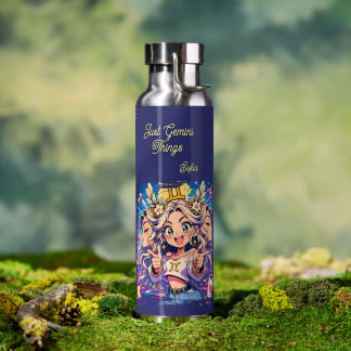 Aesthetic Gemini Anime Custom Thor Bottle ウォーターボトル