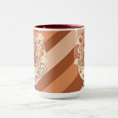 Aesthetic Hedgehog Two-Tone Coffee Mug マグカップ (中央)