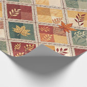 Aesthetic Holiday Checkered Wrapping Paper ラッピングペーパー (角)