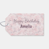 Aesthetic K-Pop Idols Silhouette Streetwear ギフトタグ (裏面横)