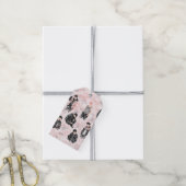 Aesthetic K-Pop Idols Silhouette Streetwear ギフトタグ (より糸付き)