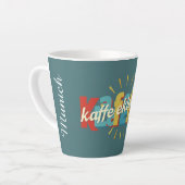 Aesthetic Kaffeeklatsch German Traditions カフェラテマグ (左アングル)
