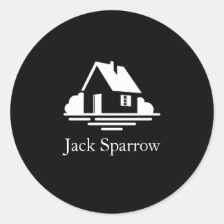 Aesthetic Minimal Sticker ラウンドシール