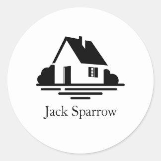 Aesthetic Minimal Sticker ラウンドシール