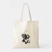 aesthetic minimal tote bag トートバッグ (裏面)