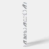 Aesthetic Minimalist Dental Icons Pattern iPhone C Case-Mate iPhoneケース (裏面 / 左)