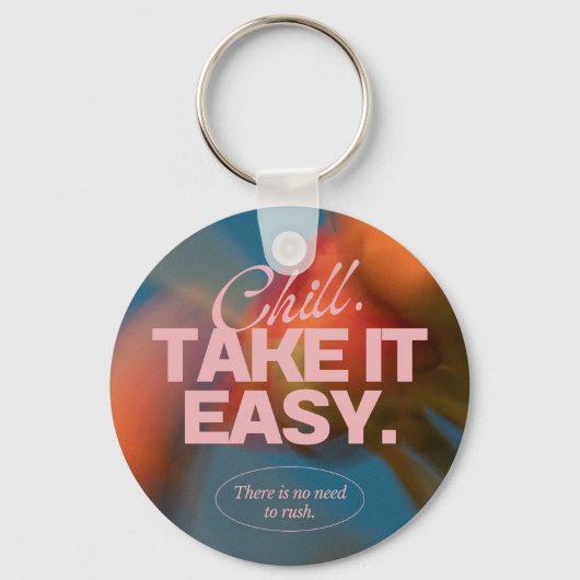Aesthetic Motivational Keyring  キーホルダー (正面)