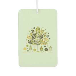Aesthetic Nature Trees Double Sided Car Air カーエアーフレッシュナー