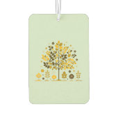 Aesthetic Nature Trees Double Sided Car Air カーエアーフレッシュナー (裏面)