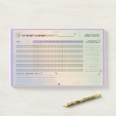 Aesthetic Neurodivergent Habit Tracker Brain Dump ポストイット (デスク)