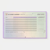 Aesthetic Neurodivergent Habit Tracker Brain Dump ポストイット (正面)