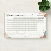 Aesthetic Neurodivergent Habit Tracker Brain Dump ポストイット (オフィス)