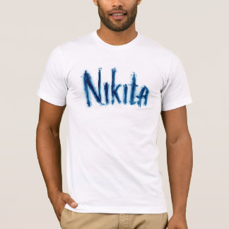Aesthetic "Nikita" オリジナル フォント アート - オーダーメイド Tシャツ