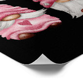 Aesthetic Nk Gnome Valentines Day Decor For Women  ポスター (角)