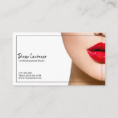 Aesthetic Nurse, Doctor, Cosmetic Surgery Business 名刺 (裏面)