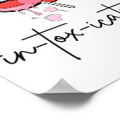 Aesthetic Nurse Injector Valentine Filler Dysrt  ポスター (角)