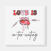 Aesthetic Nurse Injector Valentine Filler Dysrt  マグネット (正面)