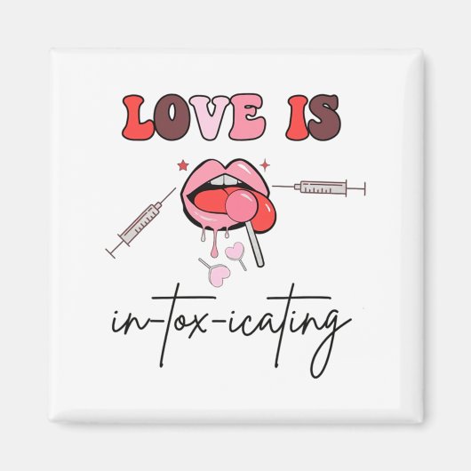 Aesthetic Nurse Injector Valentine Filler Dysrt  マグネット (正面)