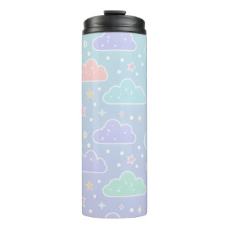 Aesthetic Pastel Cloud Insulated Tumbler タンブラー