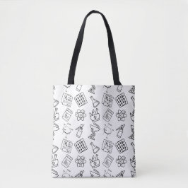 Aesthetic PharmD & Laboratory Science Tote Bag トートバッグ