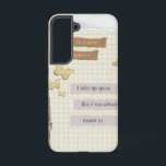 Aesthetic Phone Case  Samsung Galaxy S22ケース<br><div class="desc">Carry a little reminder of self-love everywhere you go 💖
Featuring an original self-love quote with soft,  clean design,  this case is your daily affirmation in your hand. Whether you’re healing,  growing,  or simply vibing,  let your phone reflect your journey.</div>