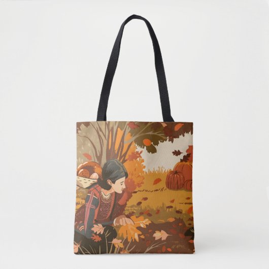 Aesthetic Pilgrim Pattern トートバッグ (正面)