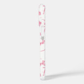 Aesthetic Pink Coquette Bow Custom Name  Case-Mate iPhoneケース (裏面 / 左)