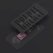 Aesthetic Pink Digital Content Creator 名刺