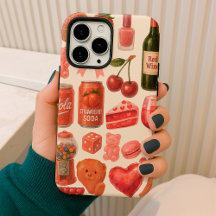 Aesthetic Pink Patterns Watercolor Style