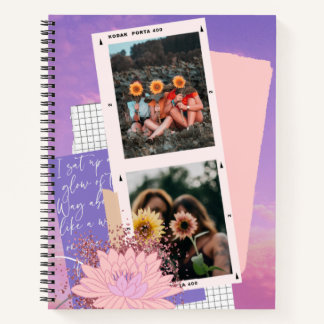 Aesthetic Polaroid Dream Journal Cover ノートブック