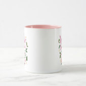 Aesthetic Quote Christmas Mug マグカップ (中央)