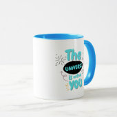 Aesthetic Quote Coffee Mug  マグカップ (正面右)