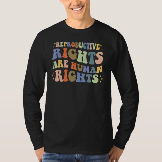 Aesthetic Reproductive Rights Are Human Rights Fem Tシャツ (正面)
