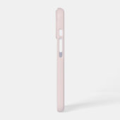 Aesthetic Rose Gold Butterfly Blush Pink iPhone カ 16ケース (左側面)