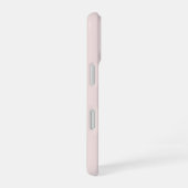 Aesthetic Rose Gold Butterfly Blush Pink iPhone カ 16ケース (右側面)